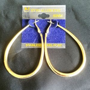 3 for $15 Teardrop Gold Hoops